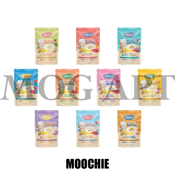 [MOG & DOG] Moochie Coconut Island Cat Soup Pack 40g