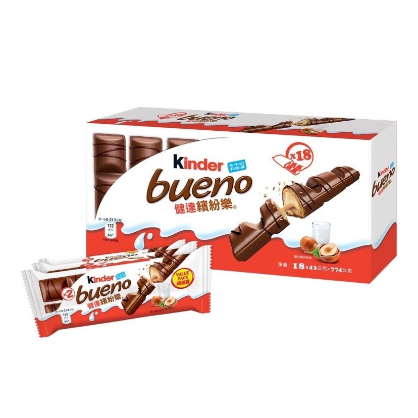 Love Shop-Kinder Fun Chocolate 43g X 18 Pcs Validity Period: May 2026