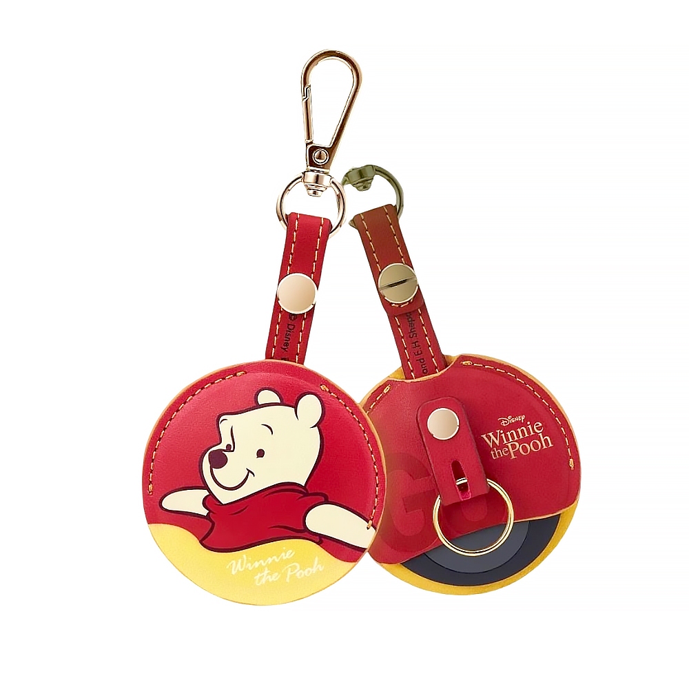 |Disney Disney Disney| Winnie The Pooh GO Series Leather Case Limited Edition Charm The Key Ring
