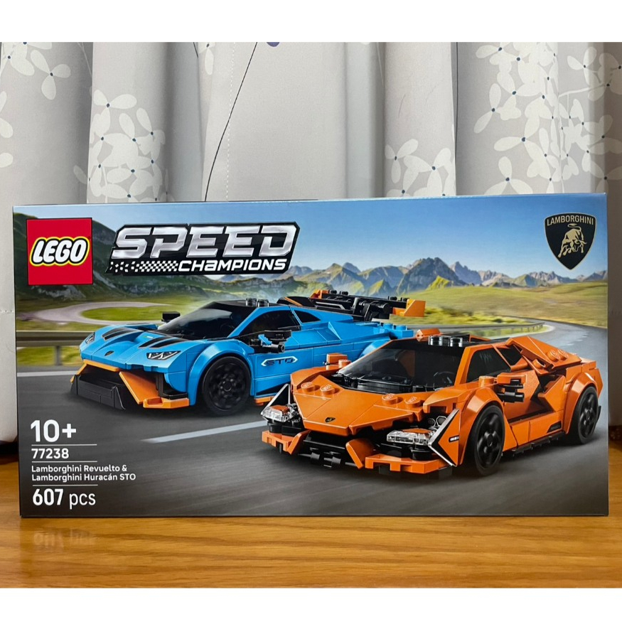 [Chair Ratio|High Screen 1100] LEGO 77238 Speed Series Lamborghini Revuelto And Huracán STO