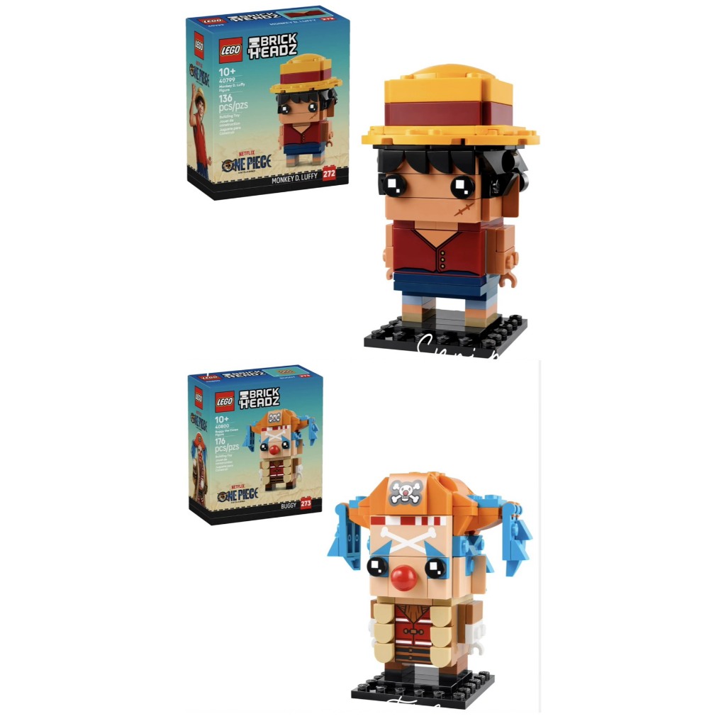 LEGO 40799 Monkey.d.luffy Doll 40800 Clown Bucky One Piece LEGO One Piece