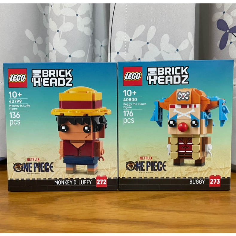[Chair Ratio|Kaohsiung Pingtung] LEGO 40799 Mengqi.d.luffy Doll 40800 Clown Bucky One Piece