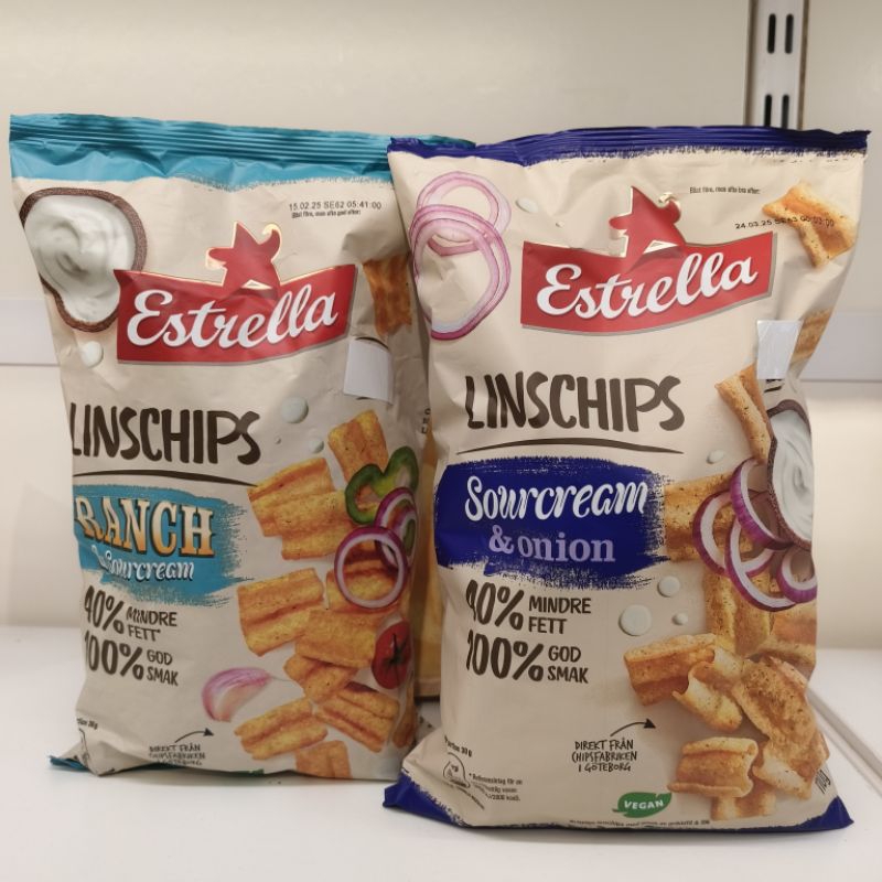 [Xiong Haojia] IKEA Cereal Chips Onion Yogurt Tomato Potato Swedish Snacks