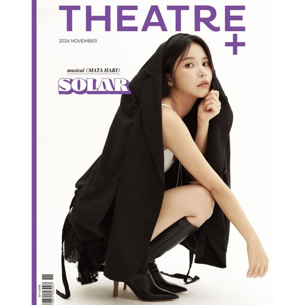 KPM-Theatre+(Korea) November Issue 2024 Cover MAMAMOO-Songle Korea Daigou Popular Mall-Korean Magazine Merchandise Store