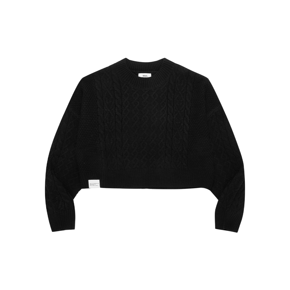 CACO-Chunky Knit Jacquard Sweater ‧ Couple Style (Two Colors) -Wemale [I2NA019]