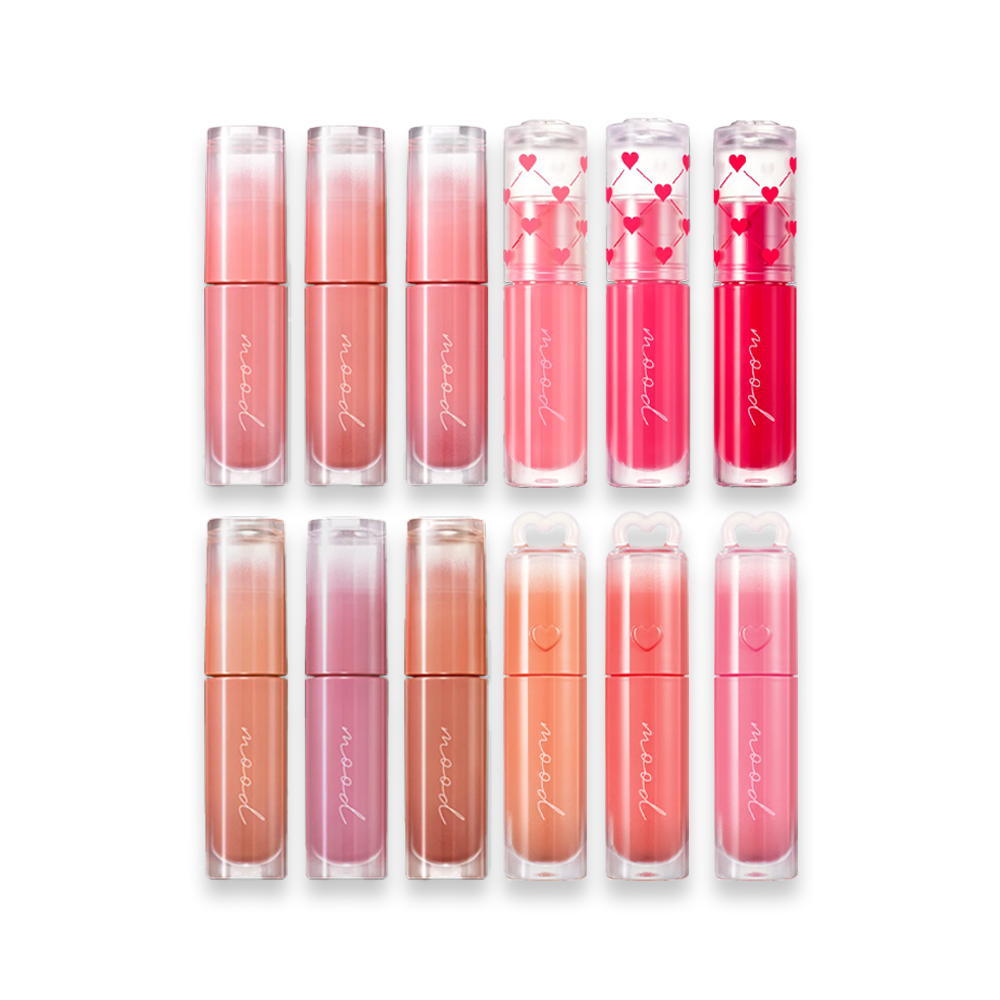 [peripera] ink mood Glossy Lip Glaze Water Gloss glowy Korean Rock Sugar Shiny NCT Endorsement Tint Lip Tint
