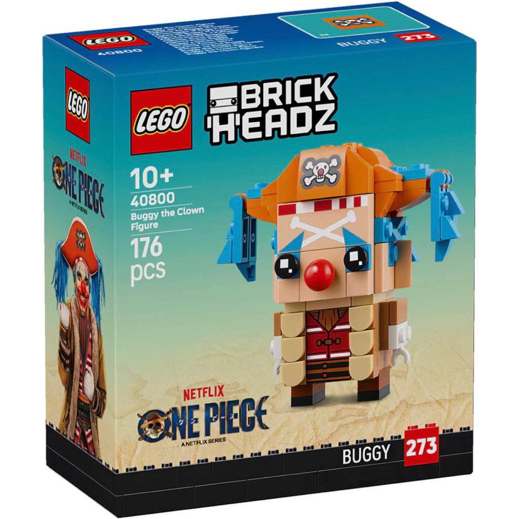 [LEGO Maru] LEGO 40800 Buggy Clown Buggy|One Piece One Piece|LEGO Big Head Series