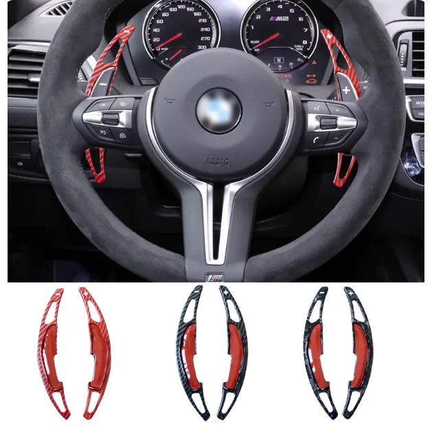 BMW Shift Paddle M Thong F10 F30 F34 F32 M5 M3 M4 M2 Forged Carbon Fiber Steering Wheel Quick Paddle