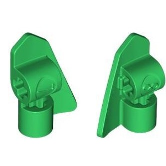 [Xiangle] {Parts} Brand New LEGO LEGO Panel 2389 Green+Panel 2387 Green (One Pack Each 1 Piece)
