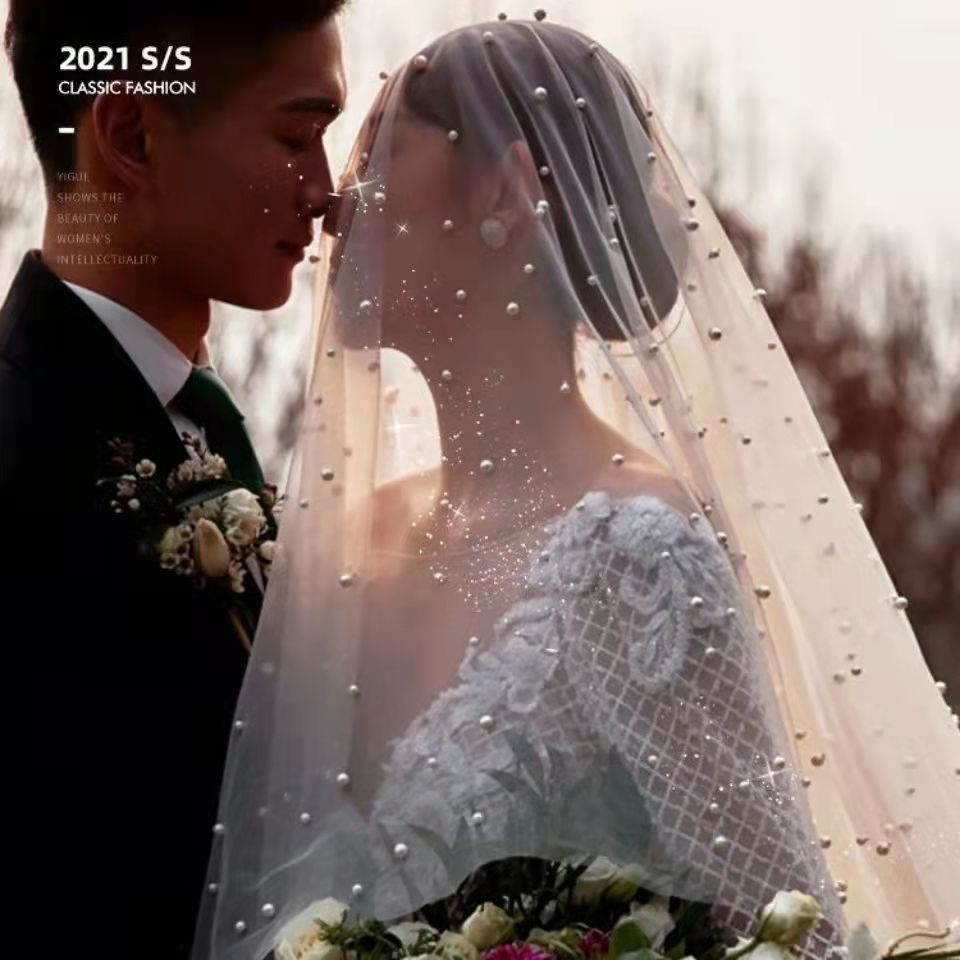 Next Day Delivery Wedding Photo Gloves Accessories Veil Bridal Main Gauze Satin Short Version Ceremony Headdress Props Proposal Collar Certificate Super Fairy Fluffy