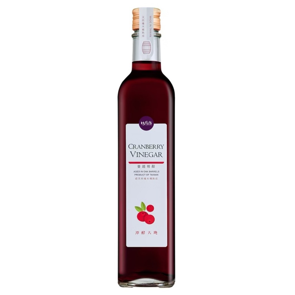 [Tan Yeast World] Cranberry Vinegar (Concentrated) 500ml Oak Barrel Fruit