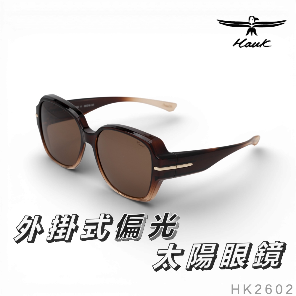 {Original Warranty Free Shipping👌Ready Stock < HAWK Polarized Glasses Myopia Wearable HK2602 col.11 12 13 Plug-In Sunglasses Sunglasses