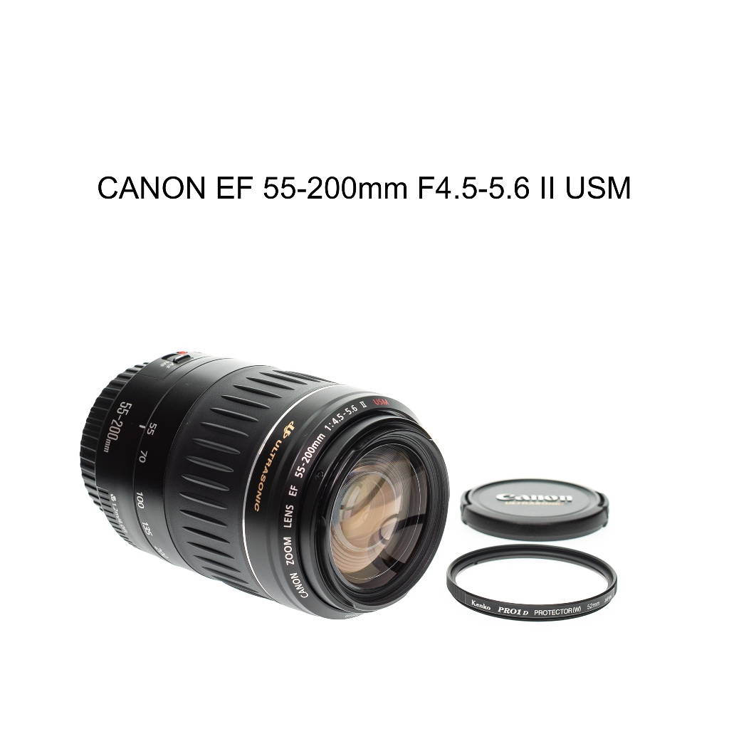 [Liao Qiqi Showa Camera Shop] CANON EF 55-200mm F4.5-5.6 II USM Full-Frame Auto Focus Warranty One Month