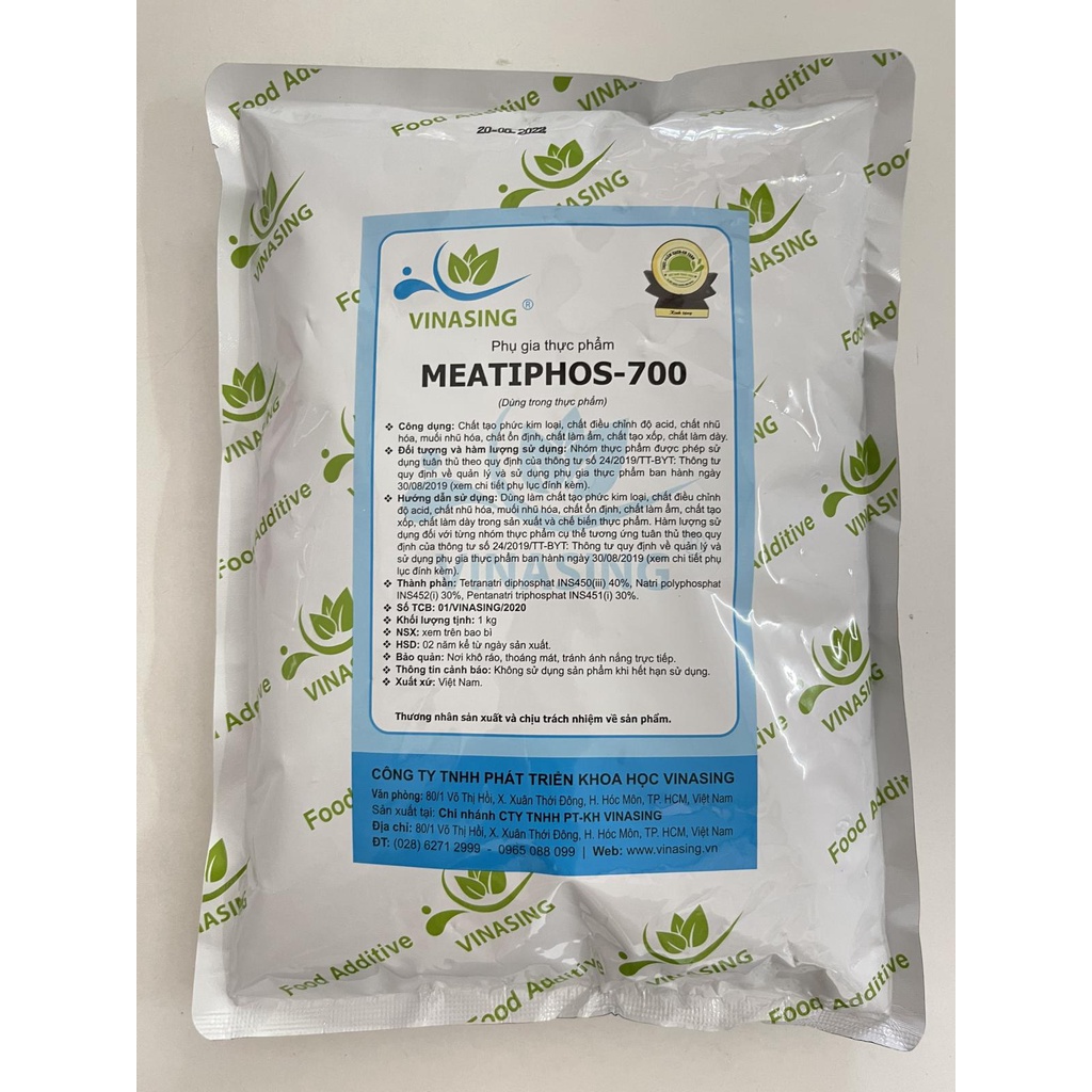 Meatiphos 700 Vinasing additive - Enhances hardness for sausages, fish cakes,...