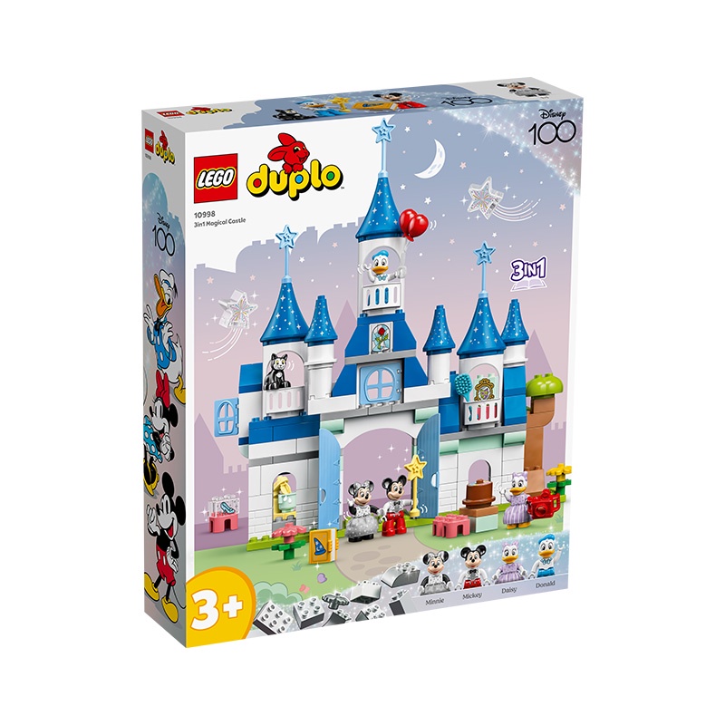 3-in-1 Lego Duplo 10998 Magic Disney Castle Assembly Toy (160 Details)