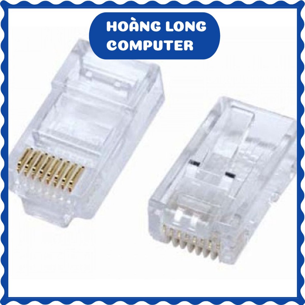 Cob network beads, bag of 1000 VNET Premium internet lan cable connectors