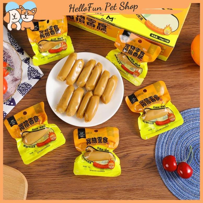 Finger Sausage steamed Sausage for dogs and cats 24g