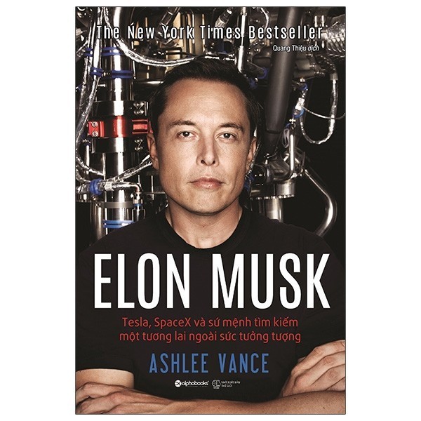 Book - Elon Musk: Tesla, Spacex and the Quest for an Unimaginable Future - Alphabooks - Copyright