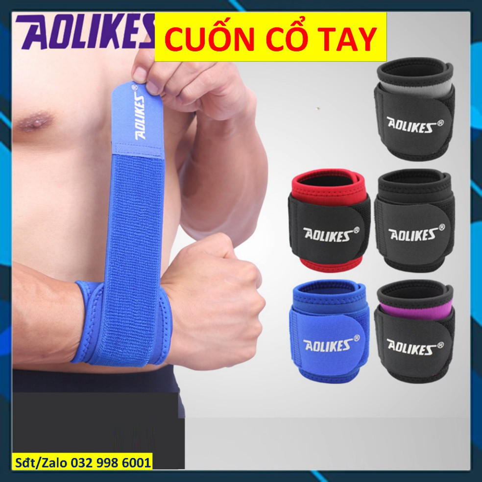 Aolikes Gym Yoga Wristband 7936 Supportive wrist wrap to protect wrist joints when playing sports aoli11