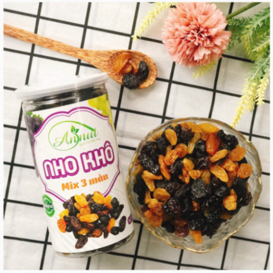 ANNUT 3-color raisins, sweet and sour dried Chilean unsweetened raisins