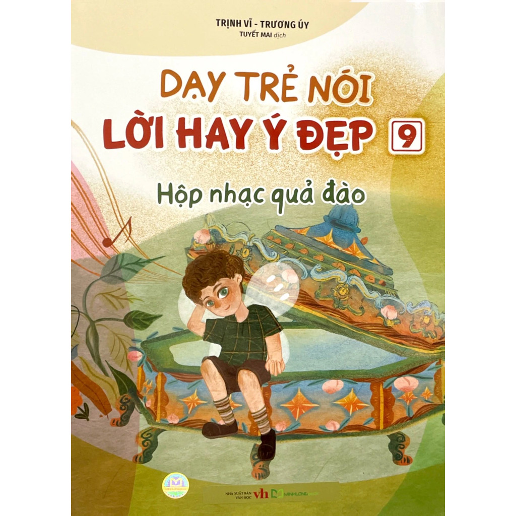 Book for Teaching Children to Say Good Words and Beautiful Ideas 9 - Peach Music Box - Copyright