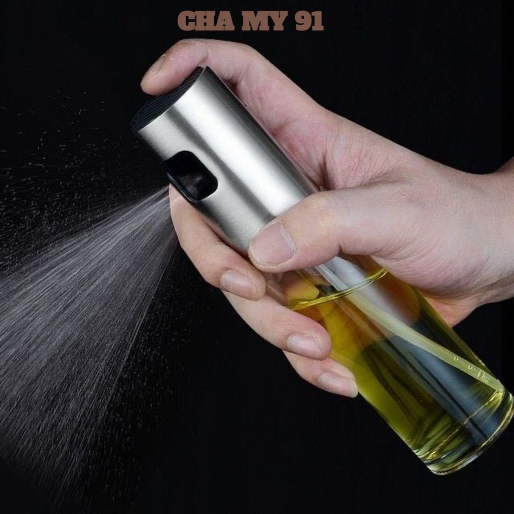 Shodwe High Quality Glass Cooking Oil Spray Bottle, 100ml Capacity, Mist Spray, Cooking…