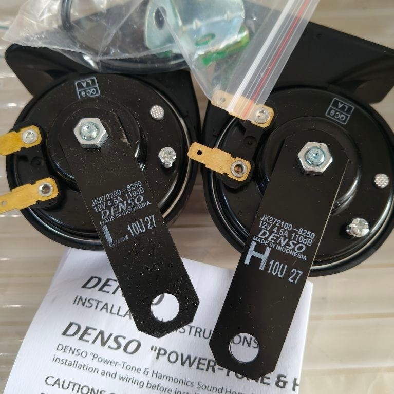1 pair of genuine DASO chain horns 12v