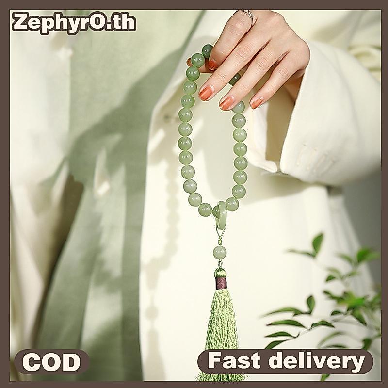 null Green Jade Stone 12mm Beads sel Bracelet Nelace Tibetan Buddhist Mala Buddha Charm Rosary Yoga Men Woman Jewelry null