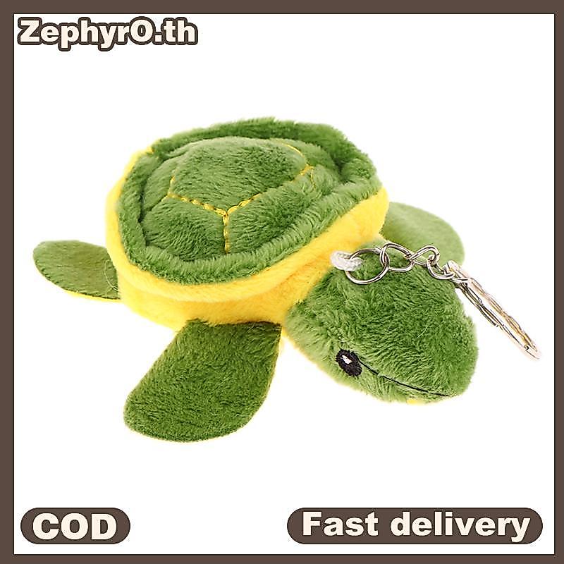 null 1Pc 10CM Cute Turtle Doll Stuffed Doll Cartoon Soft Plush Toy Keychain Bag Pendant Kid Gift null