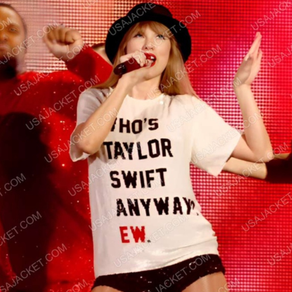 Taylor Swift t-shirt At Eras Tour A Lot Going On At The Moment/ Who is Taylor unisex cryaotic10