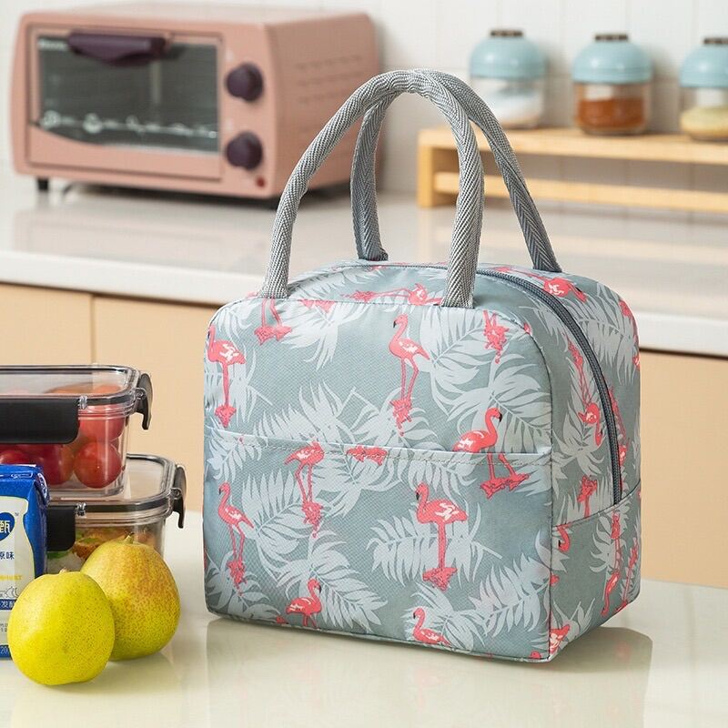 Compact thermal bag, office lunch box bag