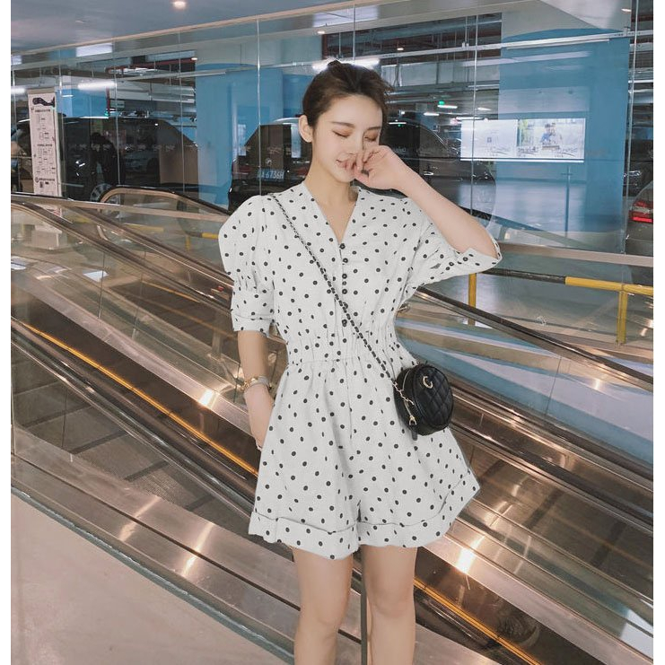 ️ Jumpsuit Hand Puffed Many Size Form Design