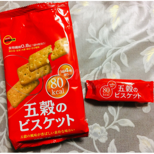 Japanese domestic mixed grain Bourbon biscuits 140g 32 pieces