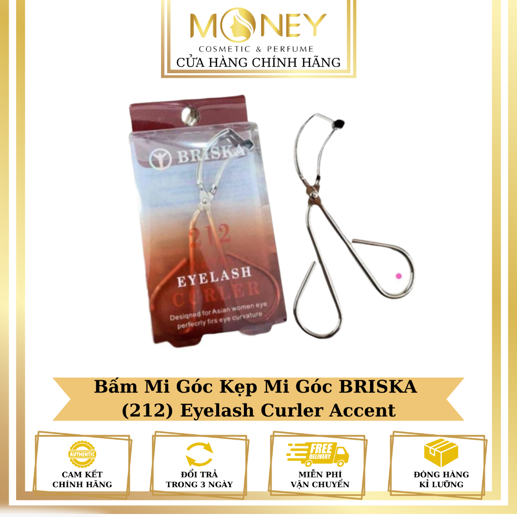 BRISKA Corner Eyelash Curler (212) Eyelash Curler Accent