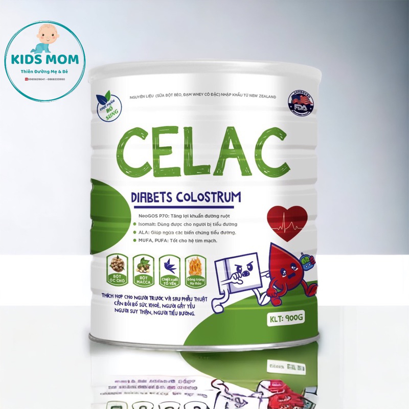 [GENUINE] Celac DIABETS COLOSTRUM MILK (people before and after surgery to improve health, kidney failure, diabetes)