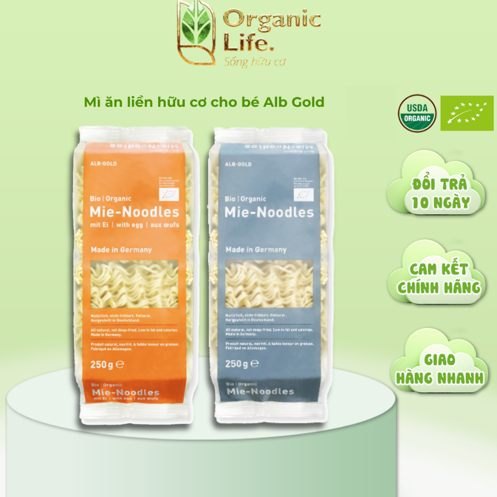 ORGANIC LIFE Alb Gold ORGANIC Baby Instant Noodles