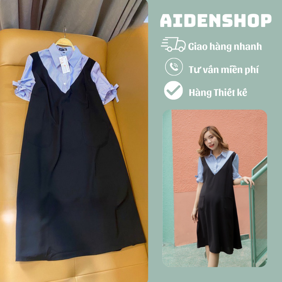 Aidenshop fashion design maternity dress Office and postpartum summer maternity dress VB1188