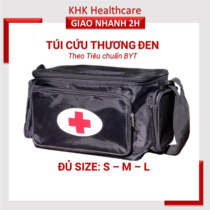 Black Ambulance Bag Correctly Standard Ministry Of Health Full size Sml /