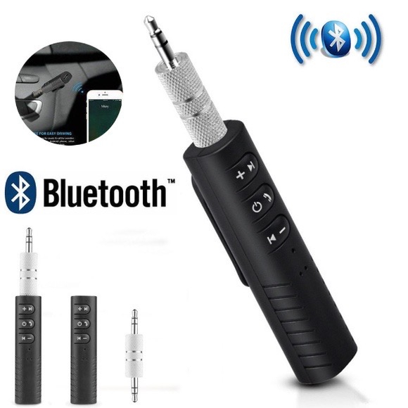 3.5mm AUX Bluetooth Wireless Audio Receiver for Car (Genuine Type)