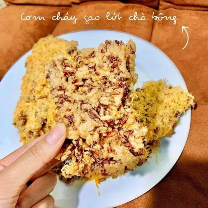 Scorched rice Meat Floss