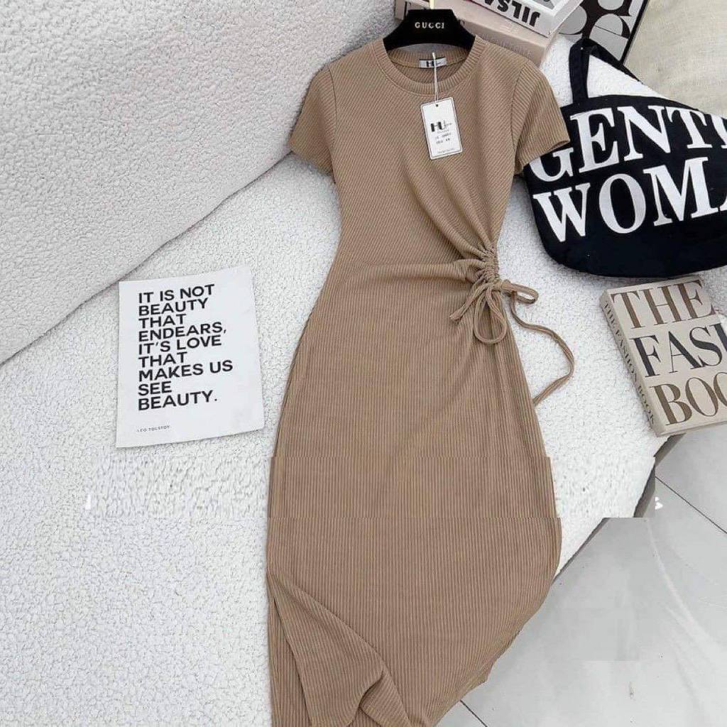 SUPER CUTE FASHIONABLE TWISTED WAIST DRESS