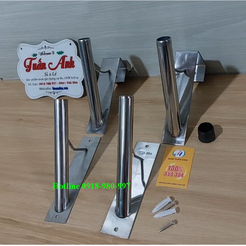 Stainless Steel Flag Bracket For Wall Mounted, bass Mounted, Stainless Steel Flag Holder For Apartment Railing