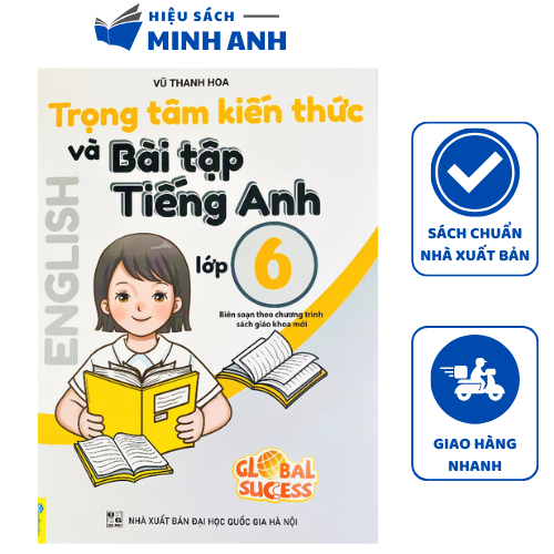 Book - Focus on English knowledge and exercises for grade 6 (Global Success)