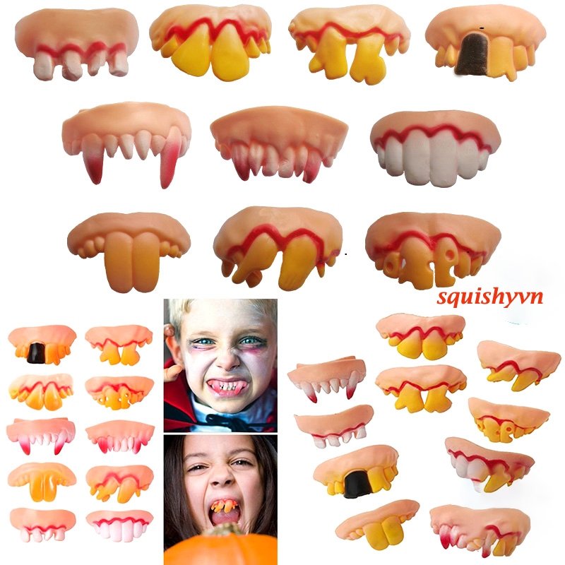 Fake Fang Vampire Costume for New Halloween