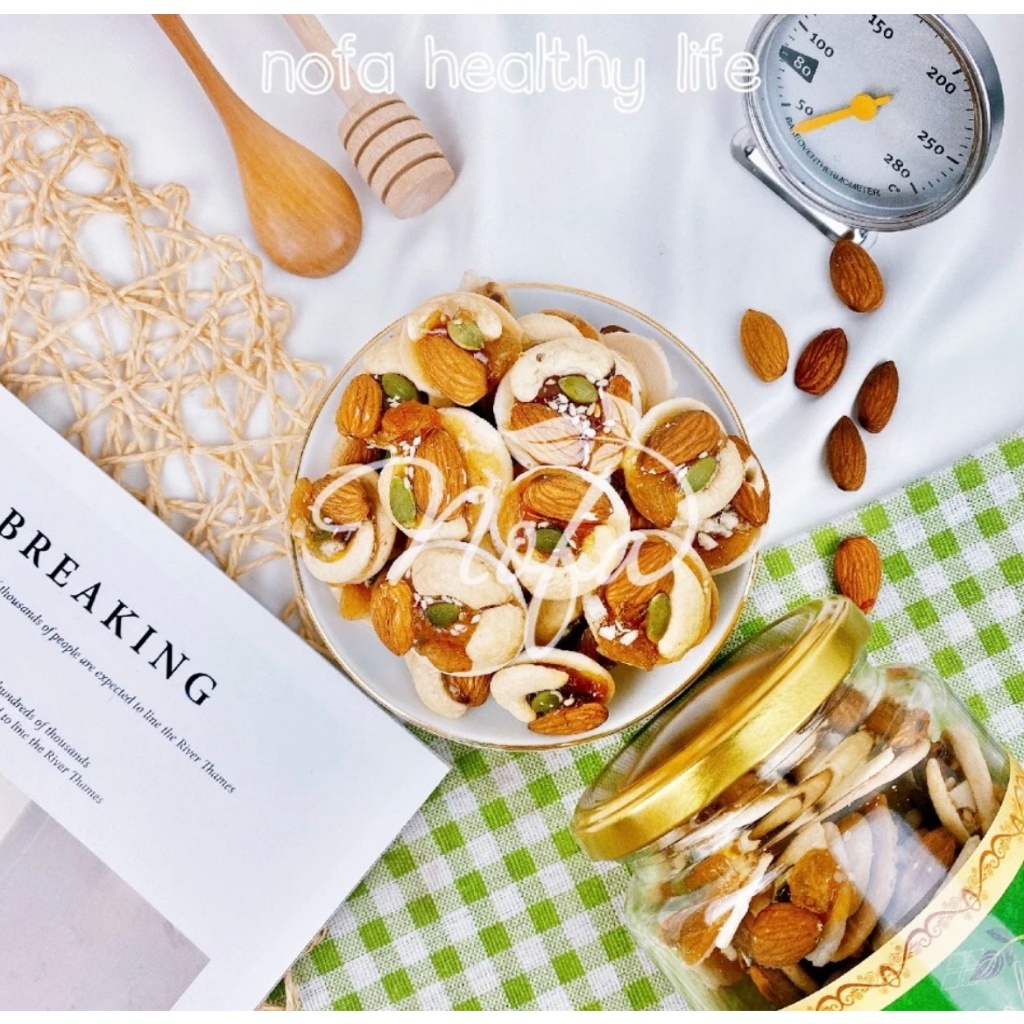 NOFA MIX seed coin cake, suitable for dieters, HEALTHY 200g bag