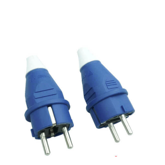 Portable 16A 2-pin Industrial Socket Plug Box-type 16A 2-pin power outlet for generators Heavy Duty Extension Plug