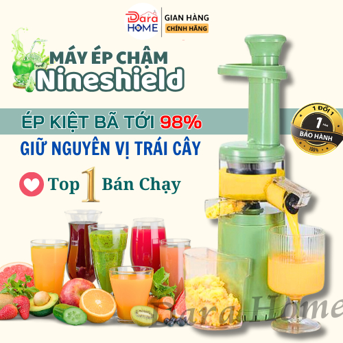 Nineshield Slow Press, Genuine, Exhausted Up To 98% Water, mini Vegetable Juicer X488