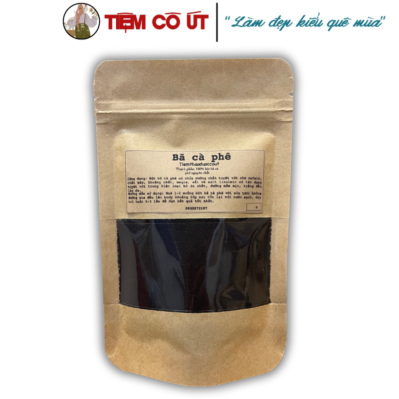 Co Ut Shop - Coffee grounds for face, whitening bath, handmade exfoliation