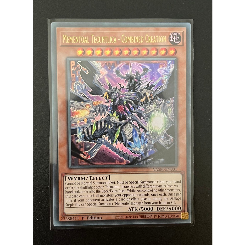YMS - [Yugioh Cards] - [TCG-UK] - VASM-EN001 - Mementoal Tacuhtlica - Combined Creation - Ultra Rare 1st Edition
