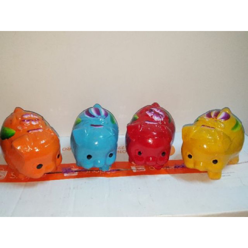 Traditional savings piggy bank
